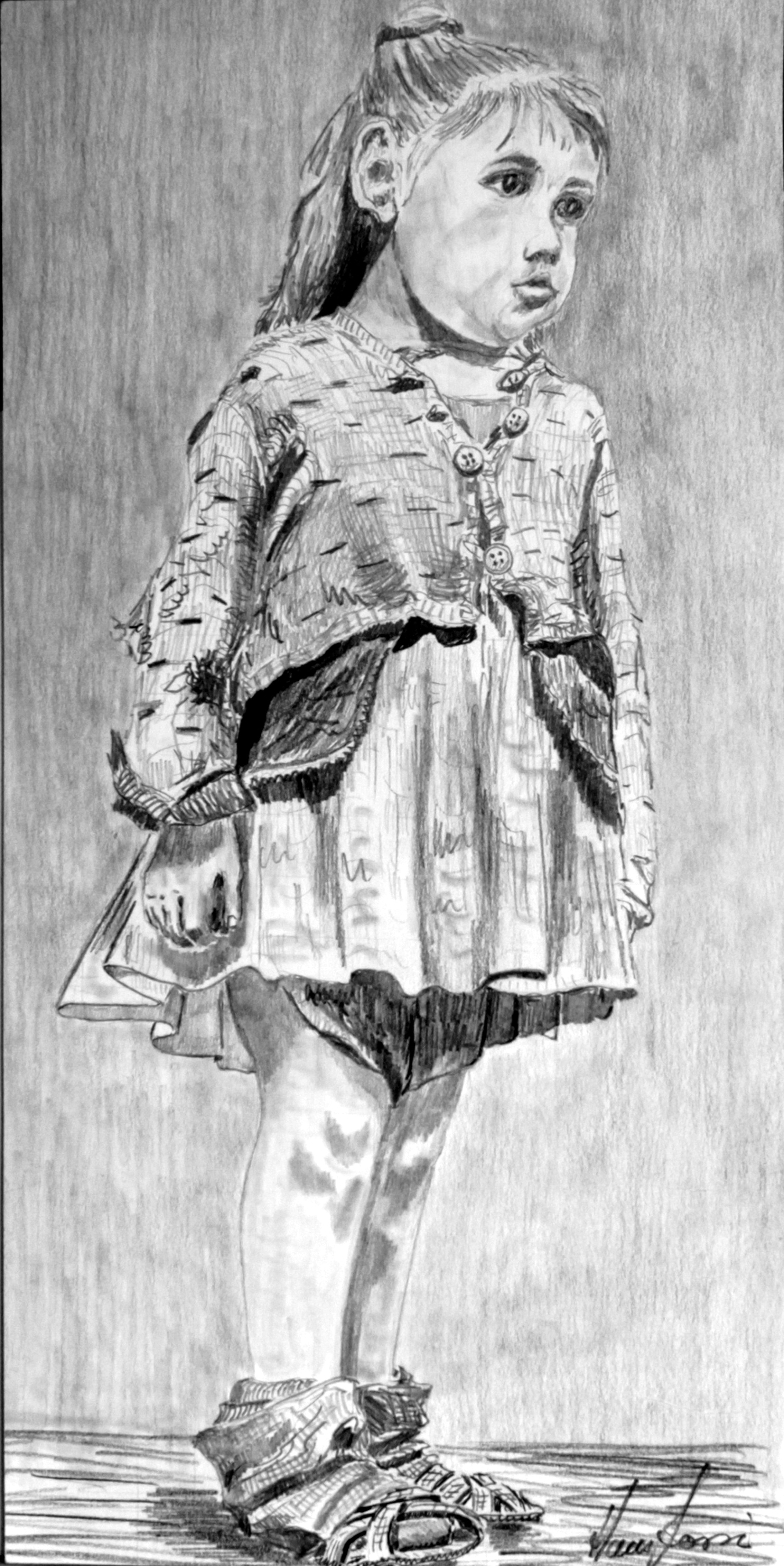 Armes Mädchen