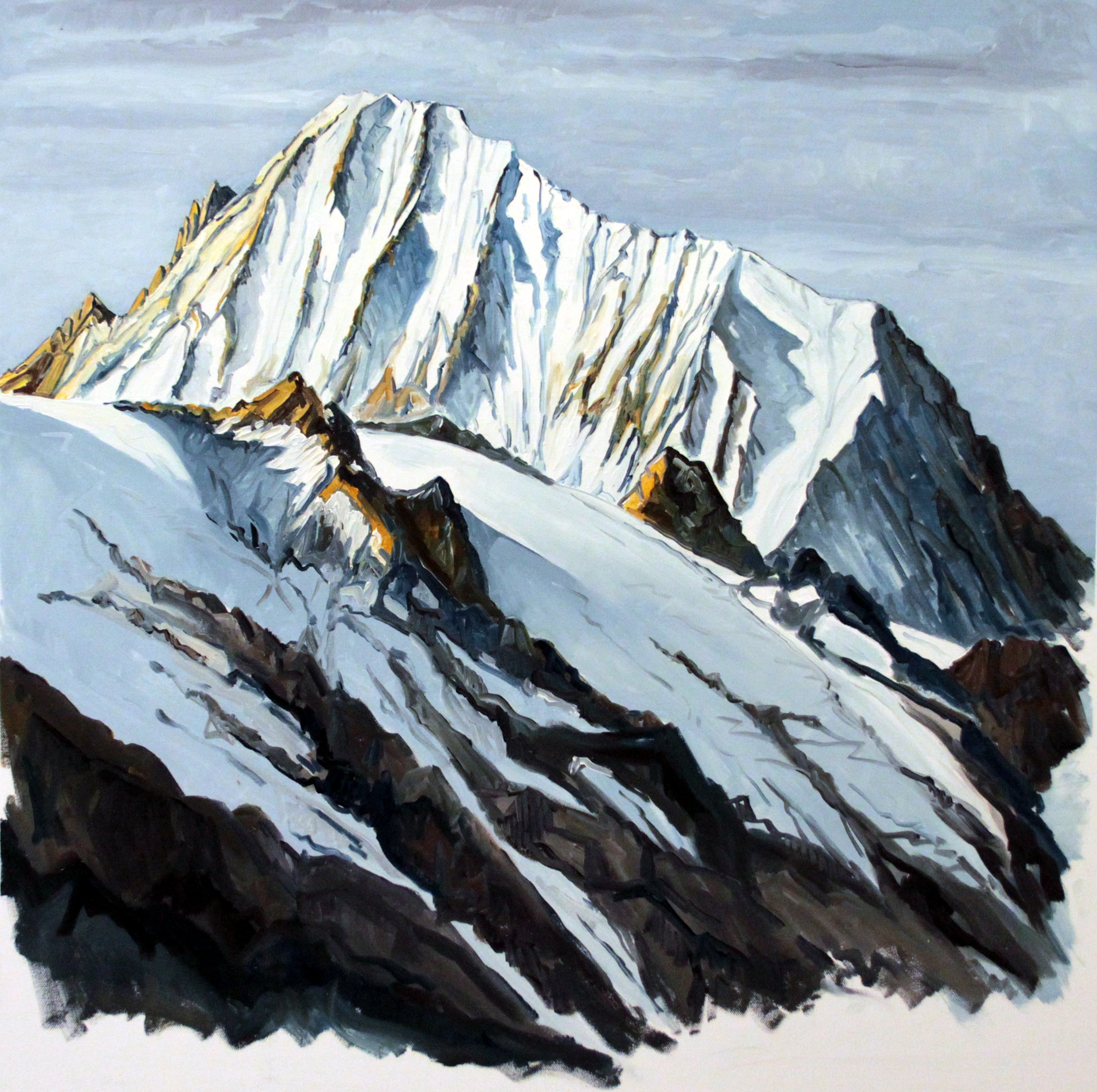 Bietschhorn von Anenhütte aus
