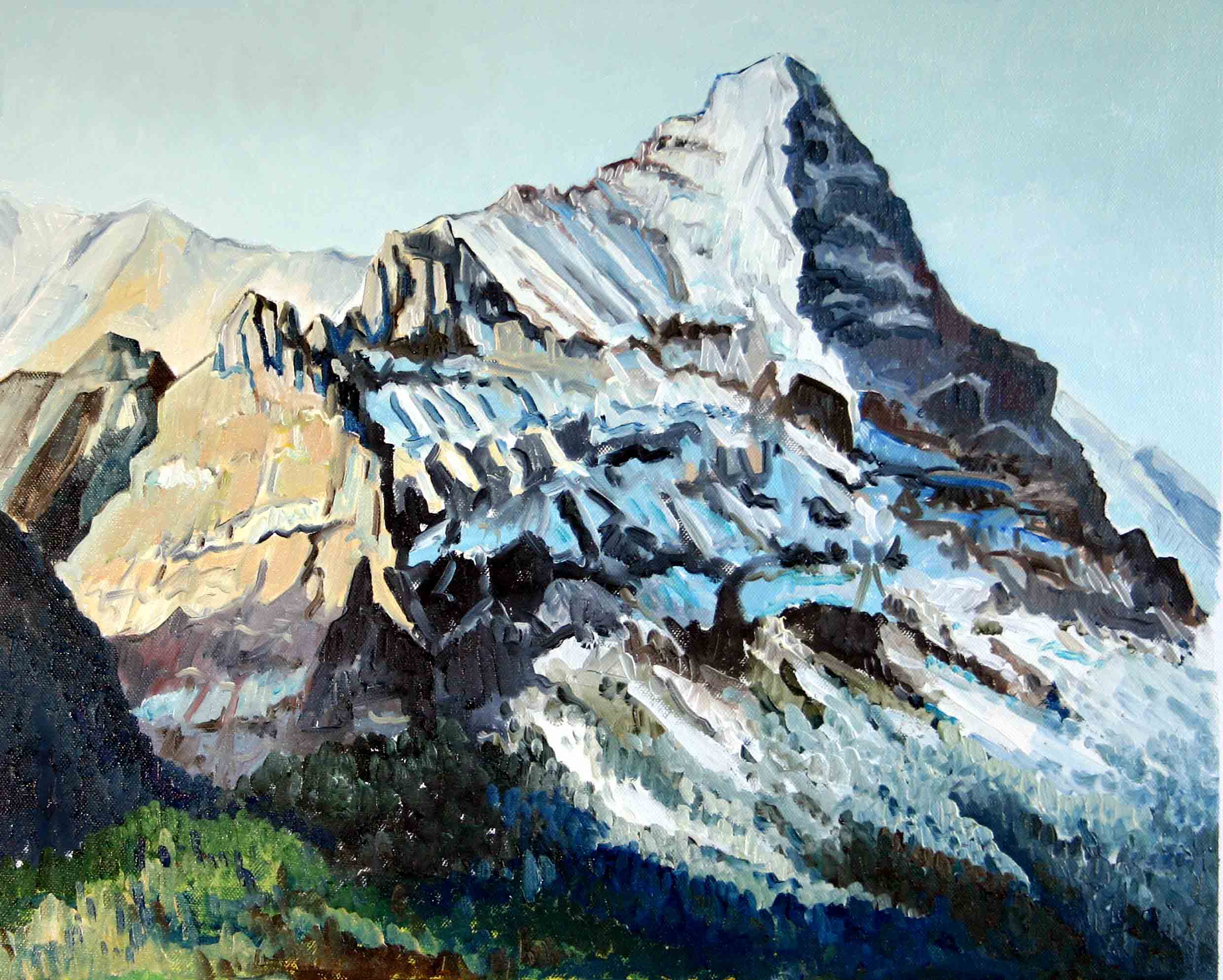 Eiger von Nordost