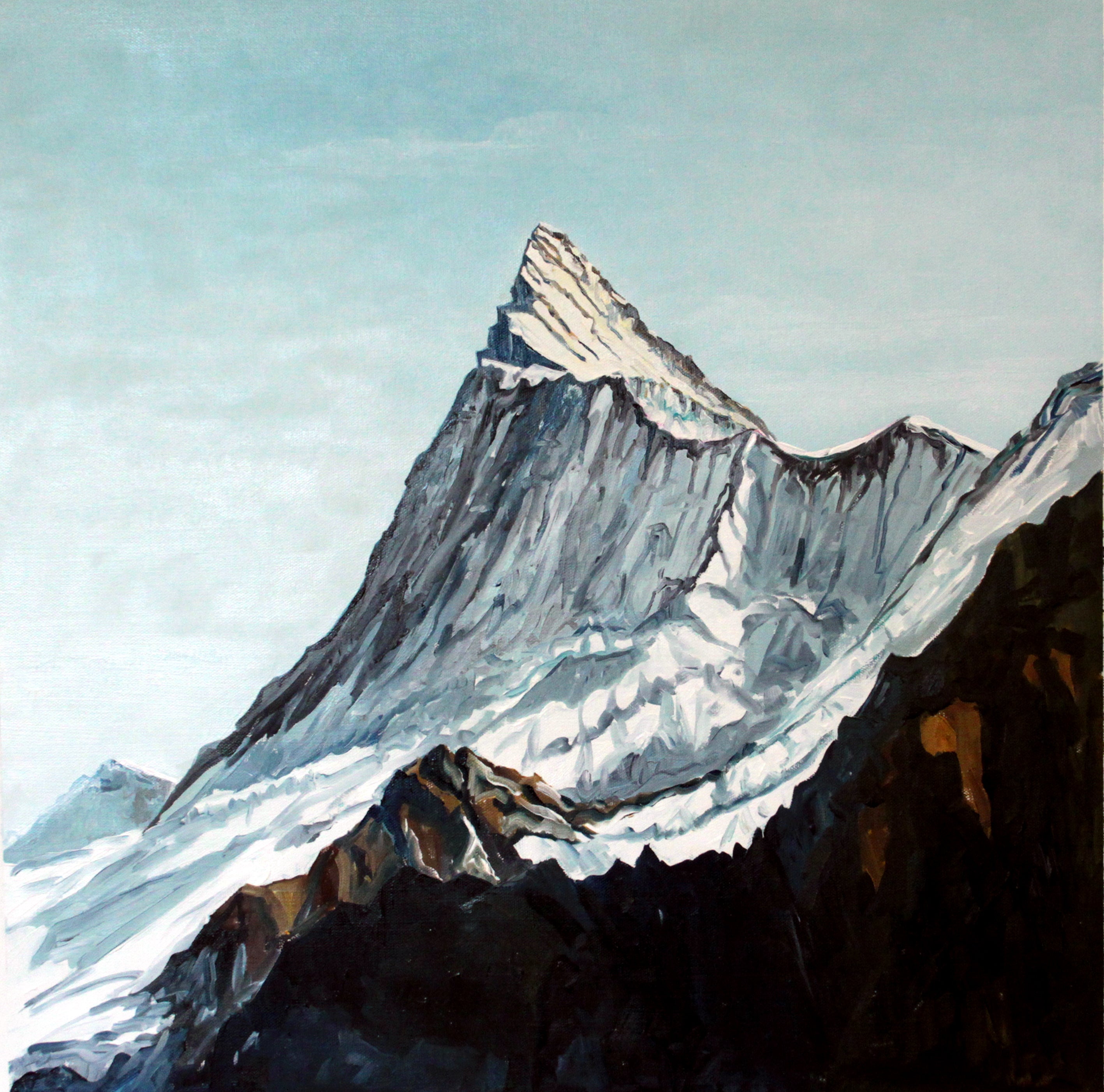 Finsteraarhorn von Schynige Platte