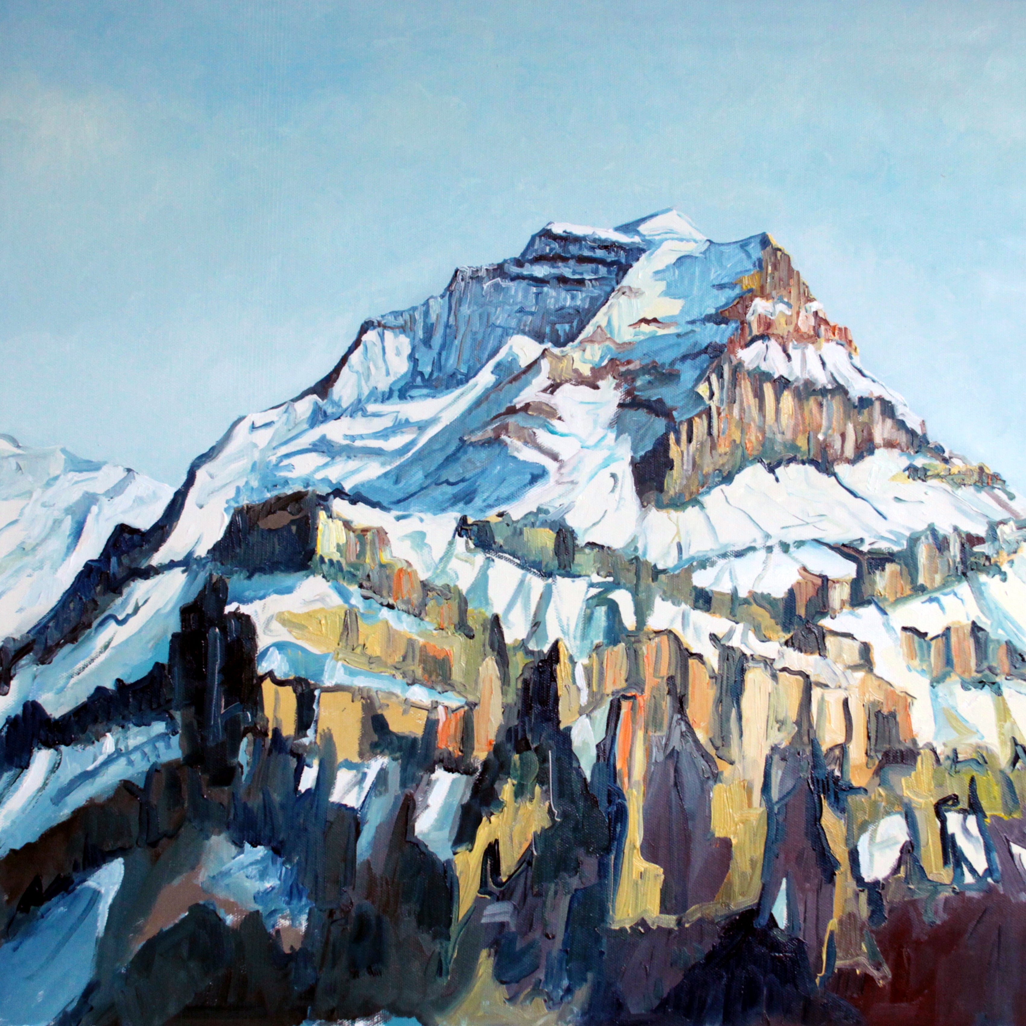 Jungfrau von Mürren aus