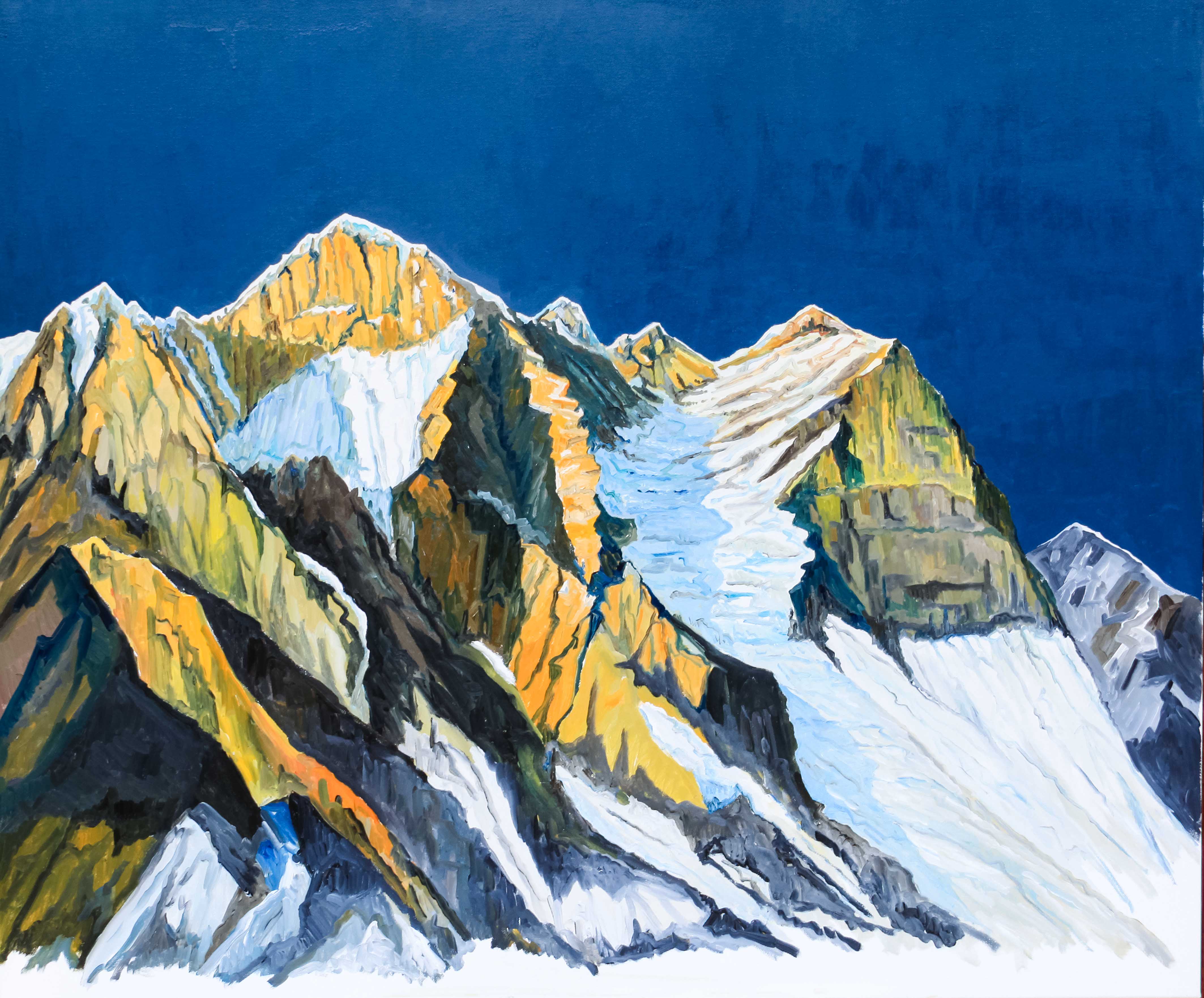 Hans Jossi «Lhotse, Grenze Nepal, China, 8561 m» 2023