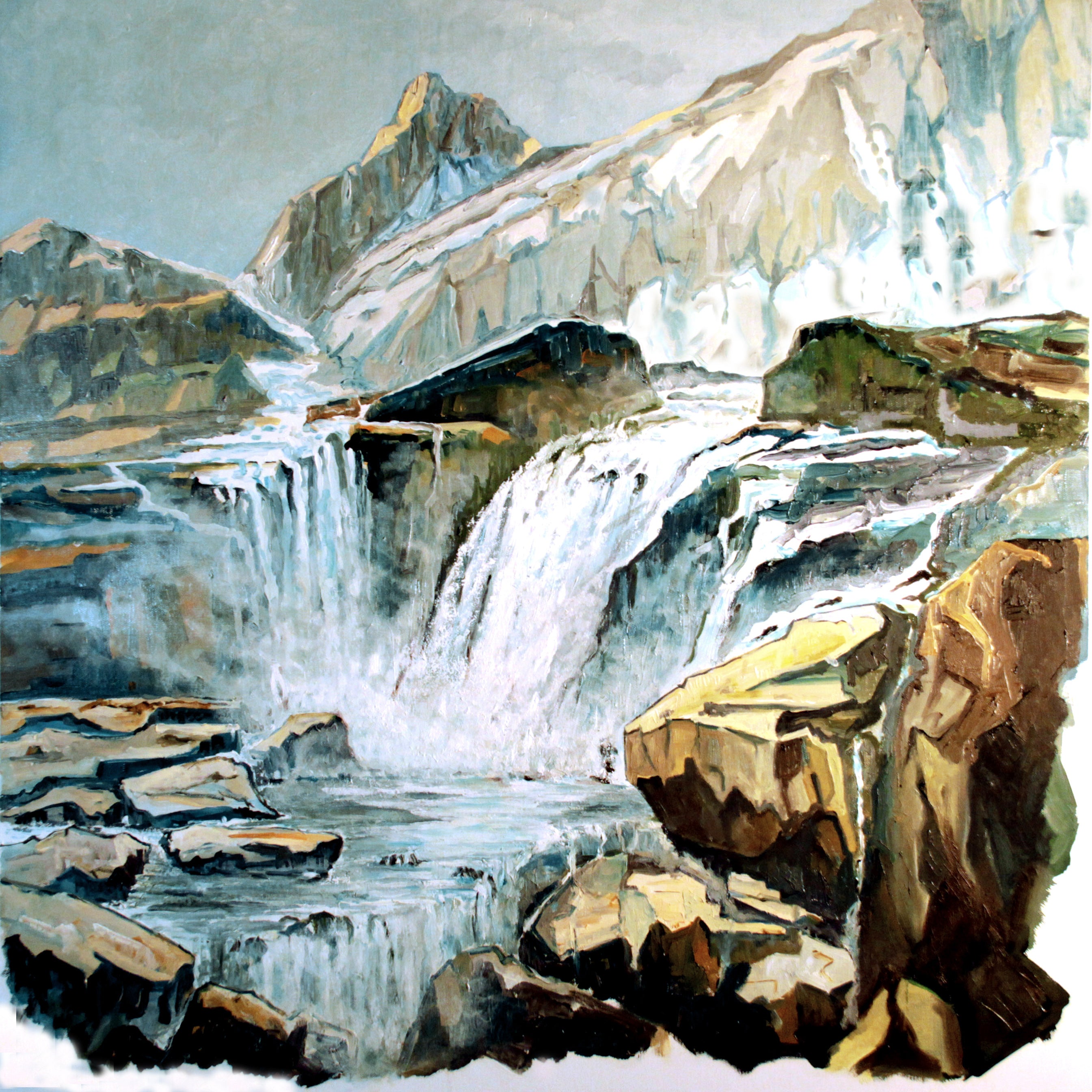 Wasserfall im Oberhasli